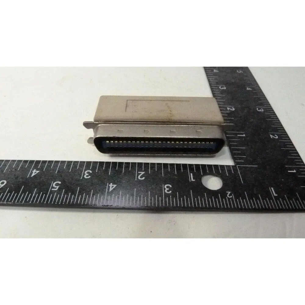SCSI Terminator 68-Pin HD68 SC Connector Silver Metal Housing Shielded